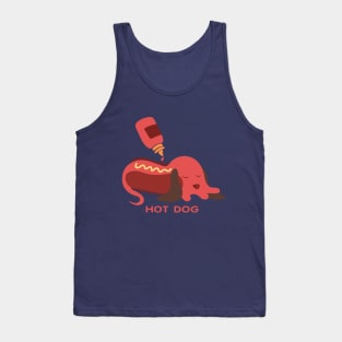 hot dog food Tank Top